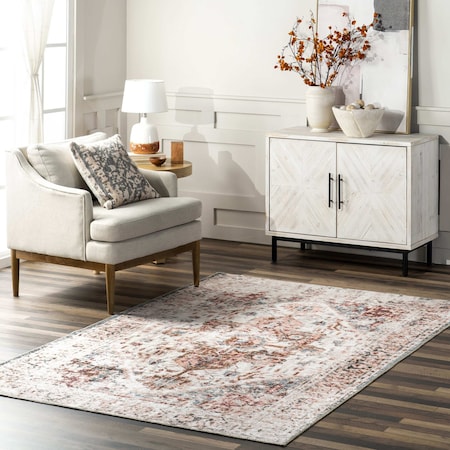 Nuloom Anjelica Reversible Machine Washable Area Rug 4ft x 6ft NHSD06A-406